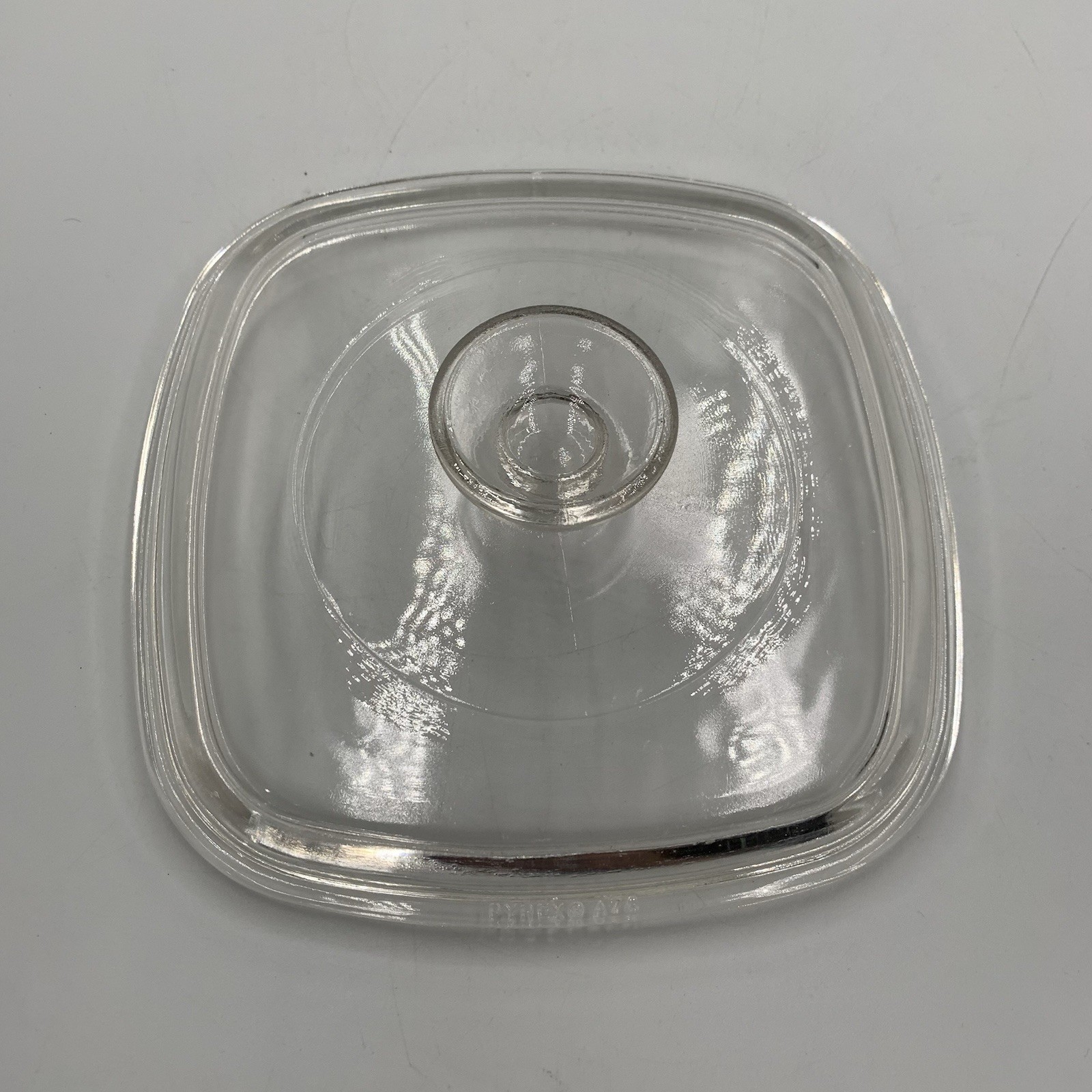 Pyrex Square Glass Replacement Lid A7C 7×7″