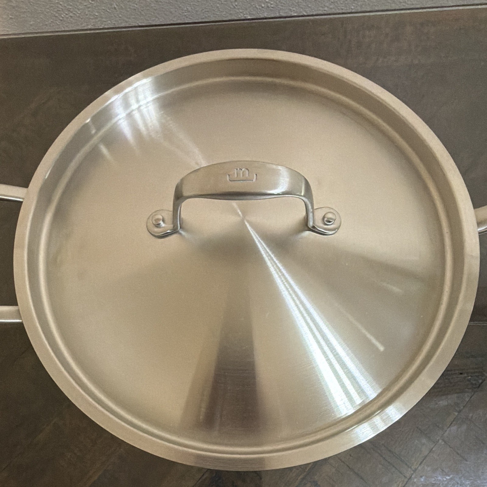 Made In | 5 qt Stainless Steel Saucier Pan with Lid | Induction/Electric/Gas