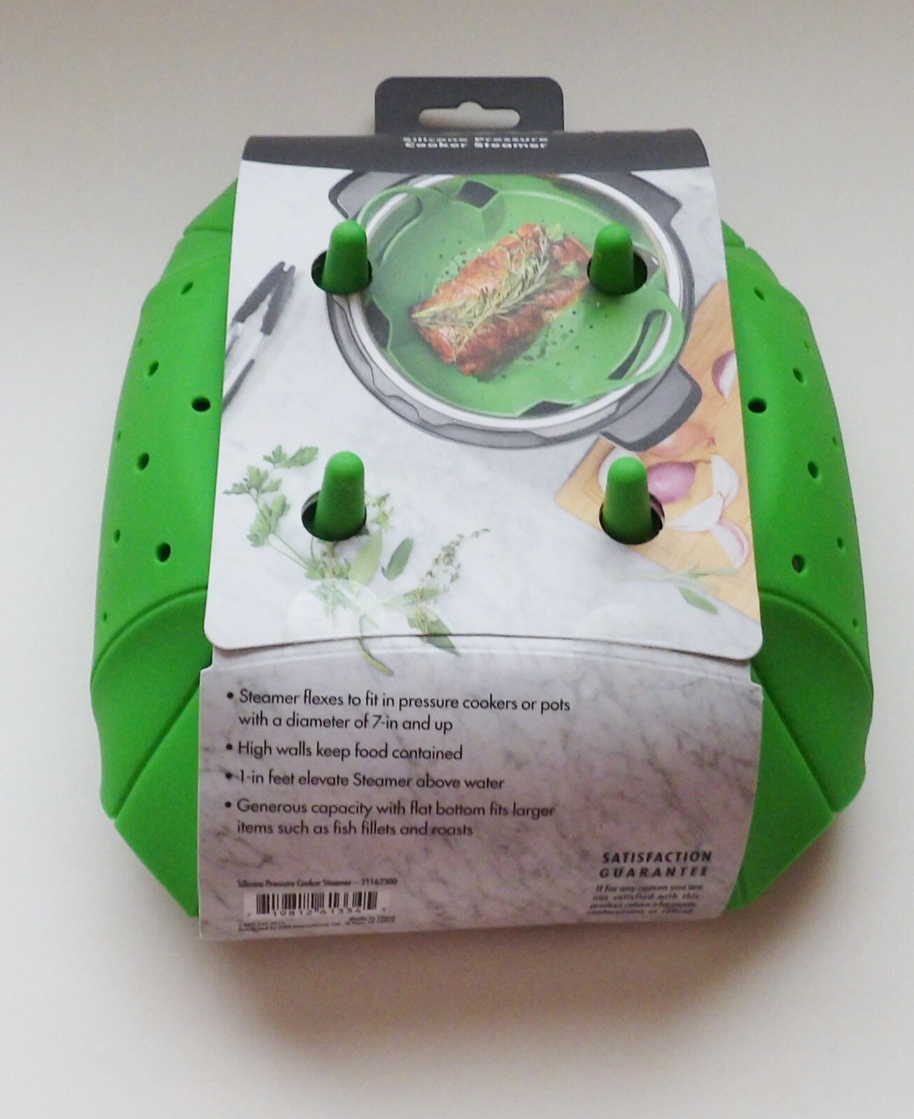 OXO Soft Works Silicone Pressure Cooker or Standard Pot Steamer Insert NWT