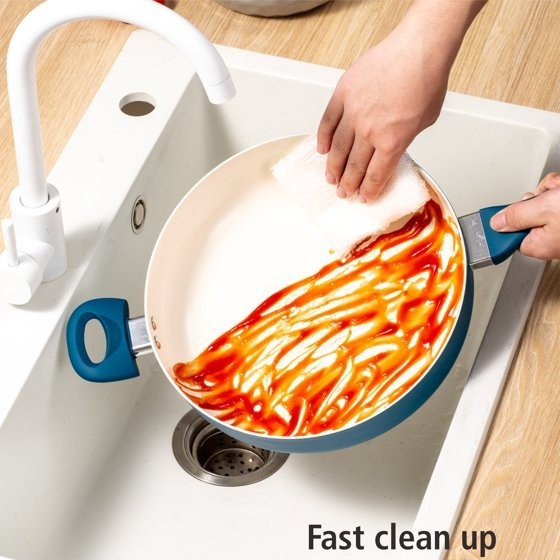 Mainstays Ceramic Aluminum Nonstick Jumbo Cooker Corsair