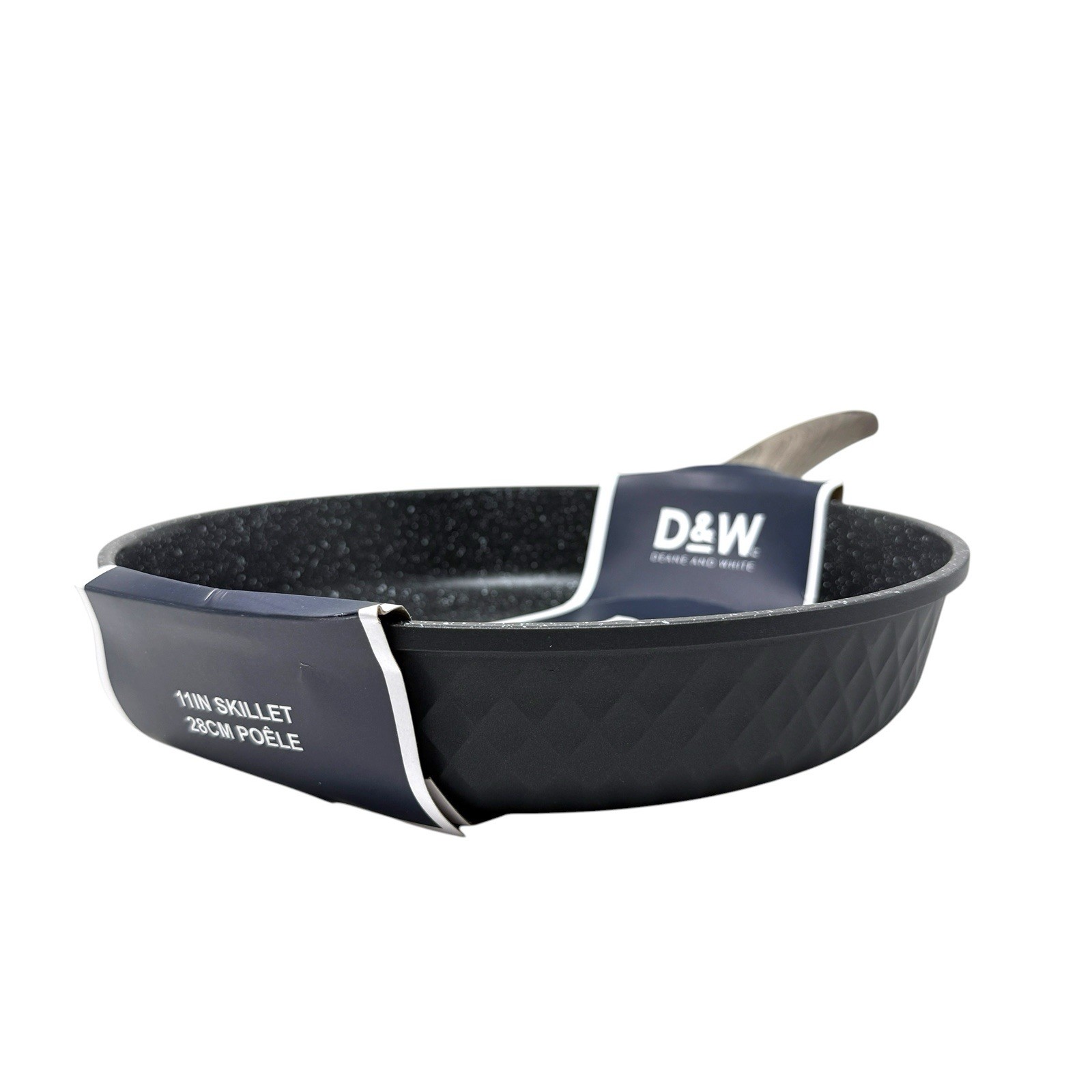 D&W Frying Pan Nonstick Skillet Premium Quality Kitchen Cookware 11 inch Gray