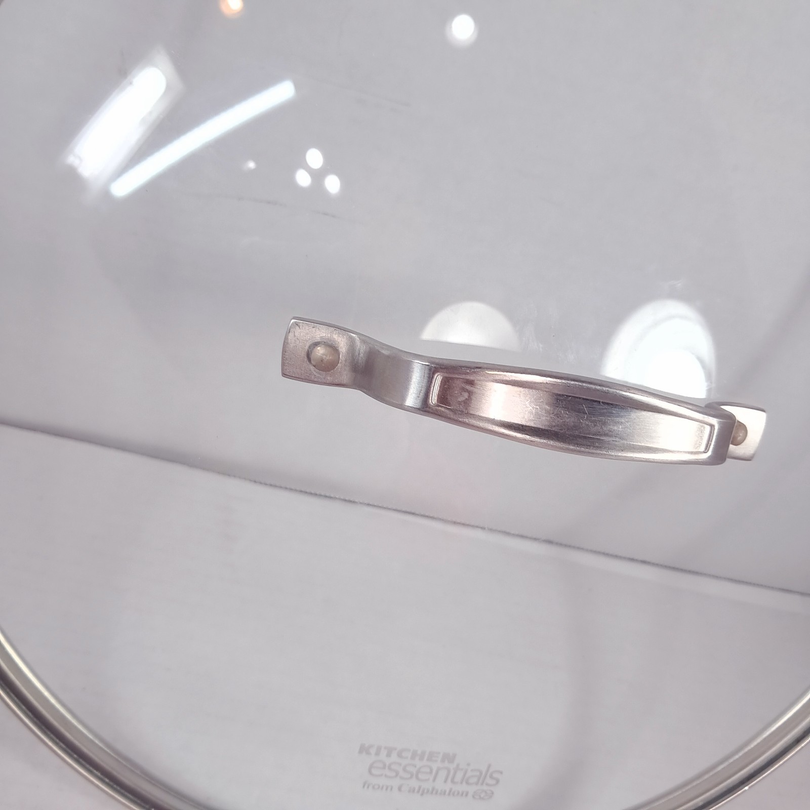 Kitchen Essentials from Calphalon Glass Replacement Lid 11.75 Inner 12.25 outer