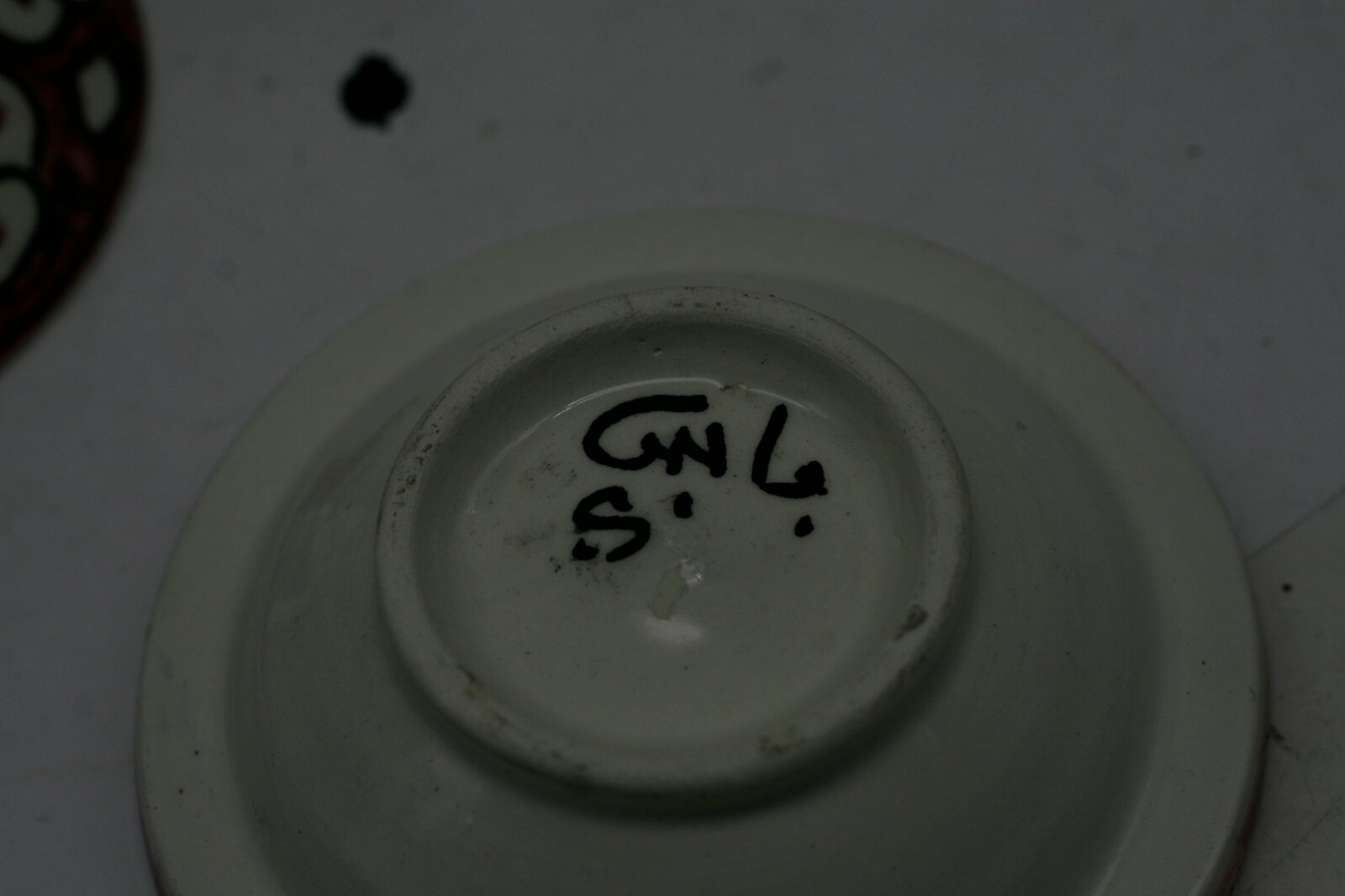 Tangine Moroccan Glazed Cooking Pot, 3 3/8” Diameter B1