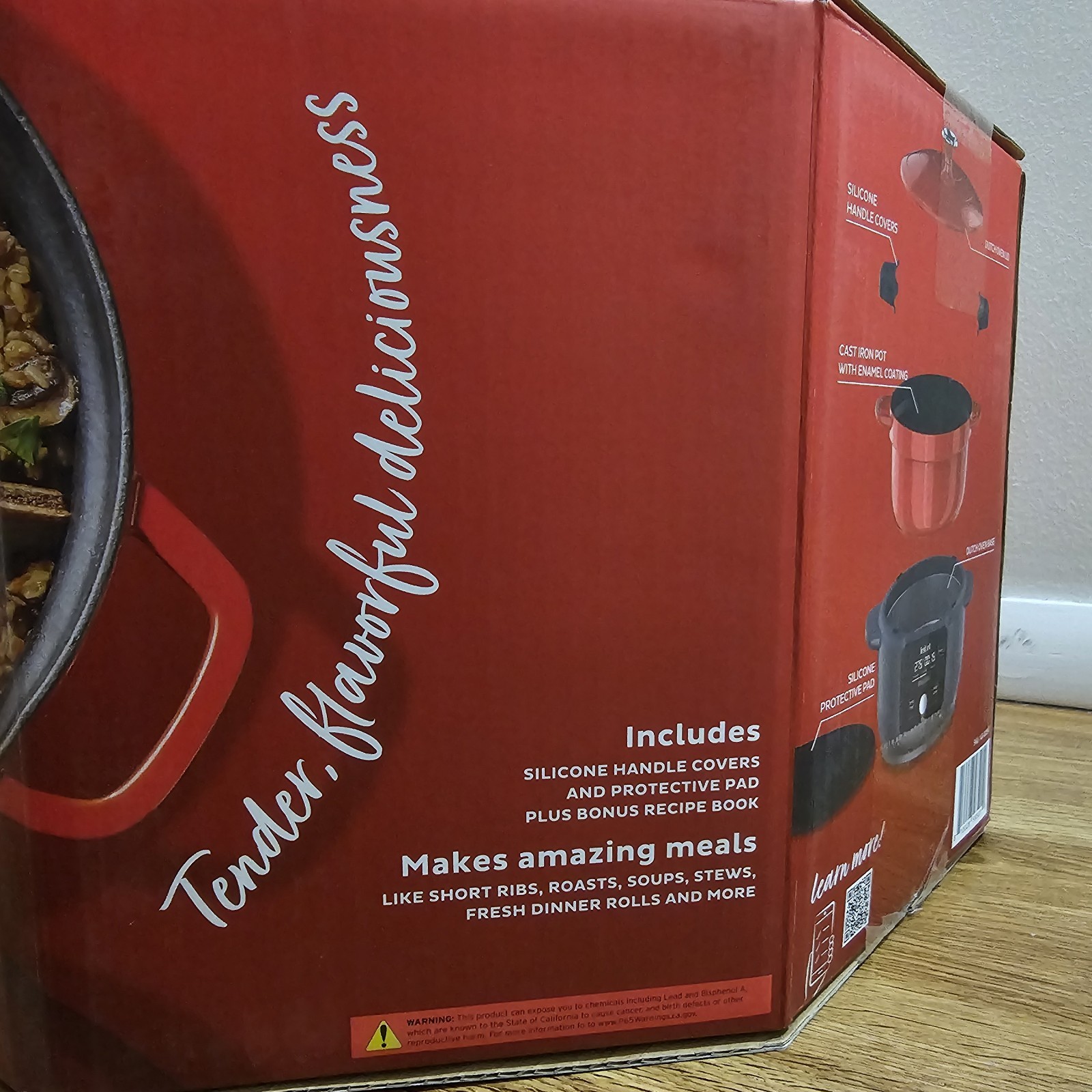 Instant Pot Precision Dutch Oven 6-Quart 1500W 5-in-1 Warmer Cooking Pot NEW