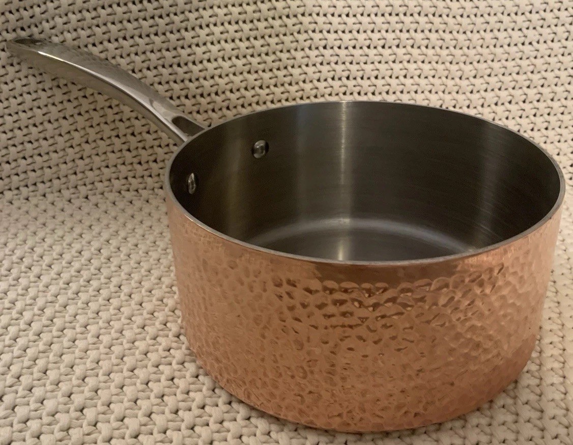 Cuinsinart, Hammered Copper, 3 Quart Saucepan, Model # HCTP193-20