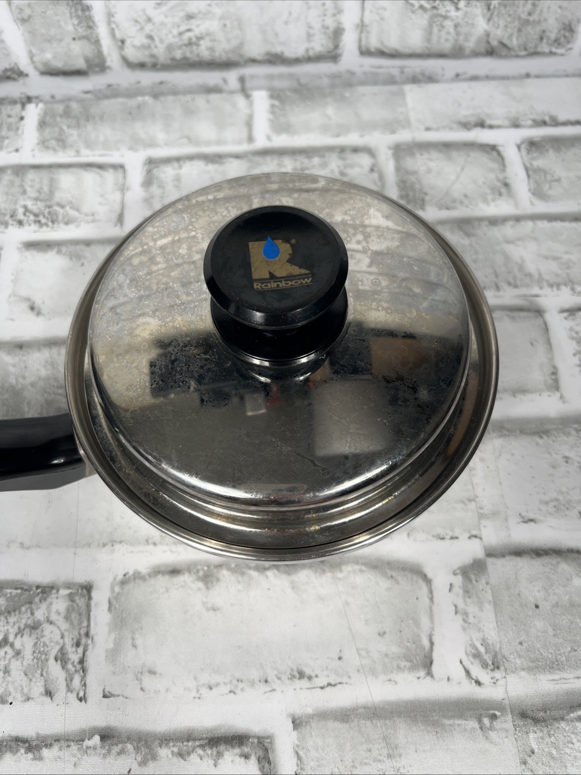 Vintage Rainbow Cooking System Surgical Stainless Steel Pot W/Lid