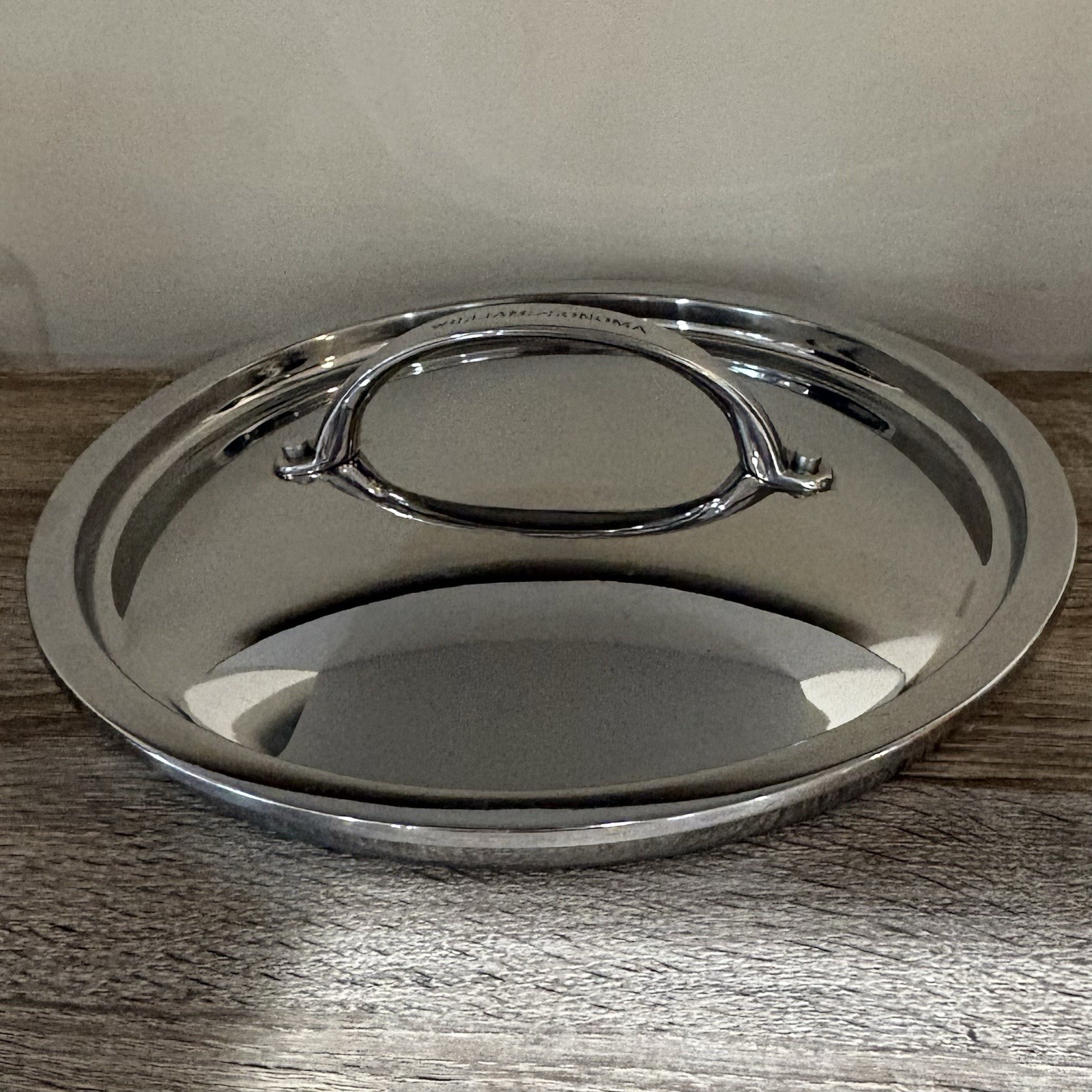 Williams Sonoma Stainless Steel Replacement Lid 10″ Diameter LID ONLY