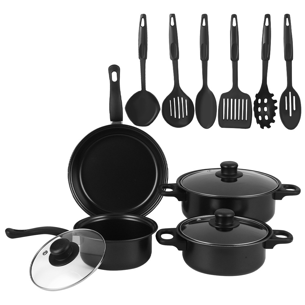 Pots and Pans Set Non Stick Cookware Set Nonstick Coated with Cooking Set