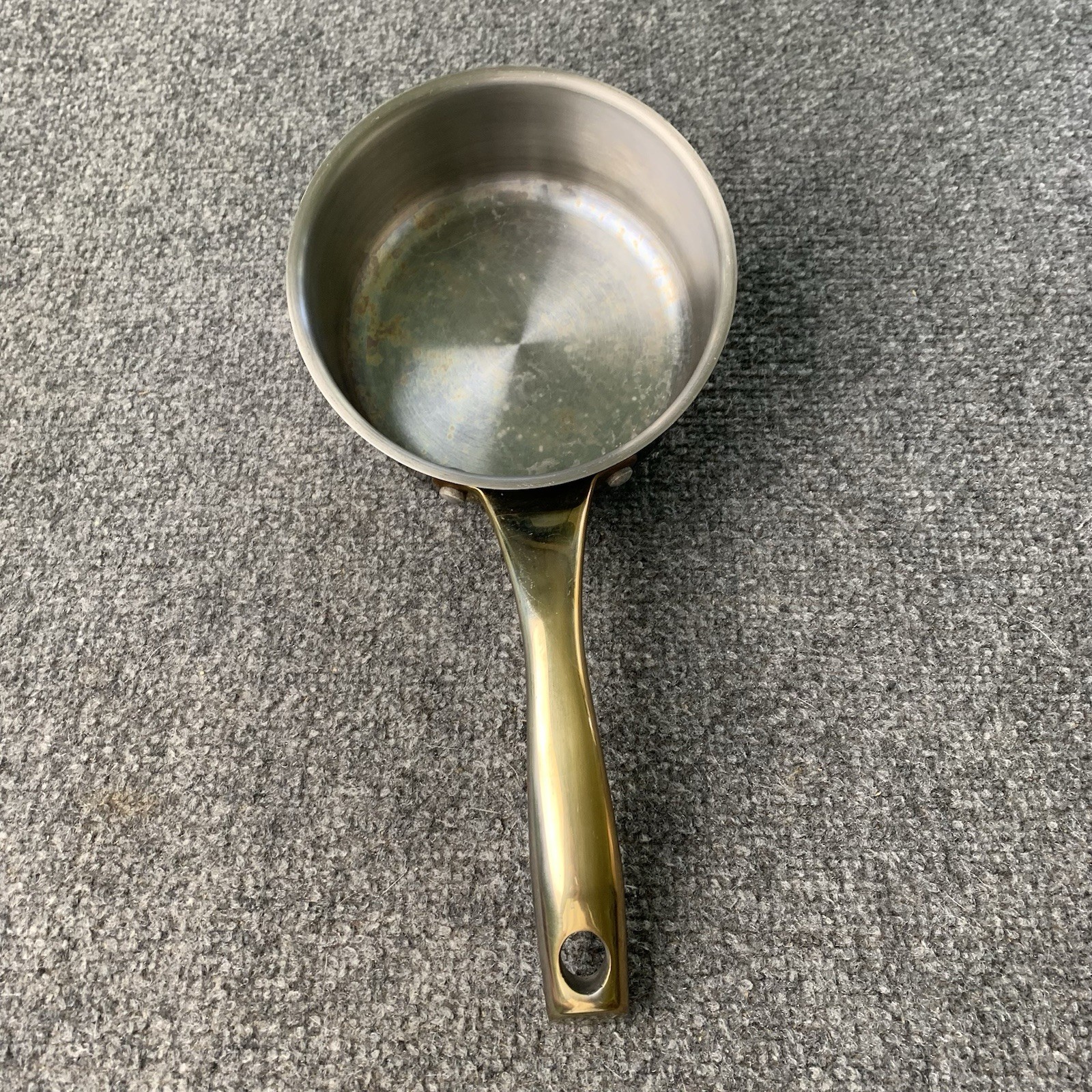 Fleischer And Wolf Small Saucepan Pot Pan Stainless Steel (24 Ounces) “No Lid”