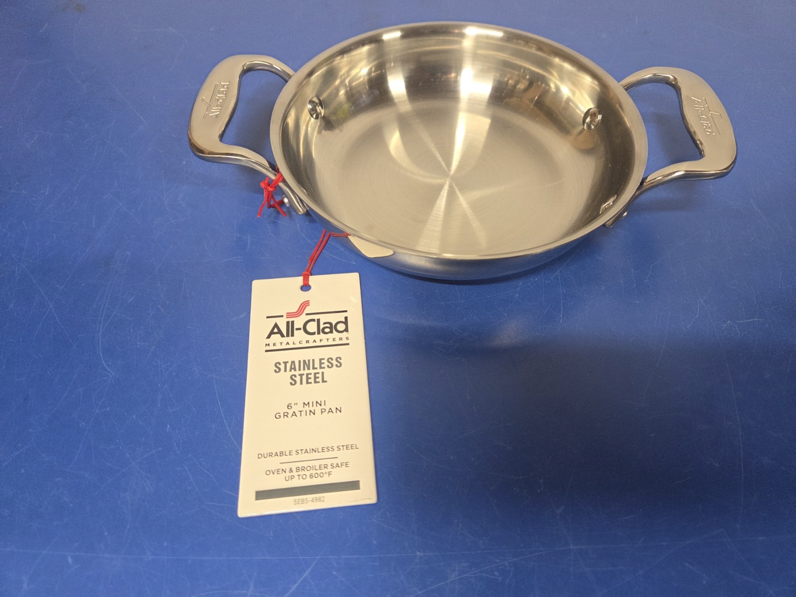 All-Clad Stainless Steel 6″ Mini Gratin Pan AllClad 6 Inch 15cm Allclad