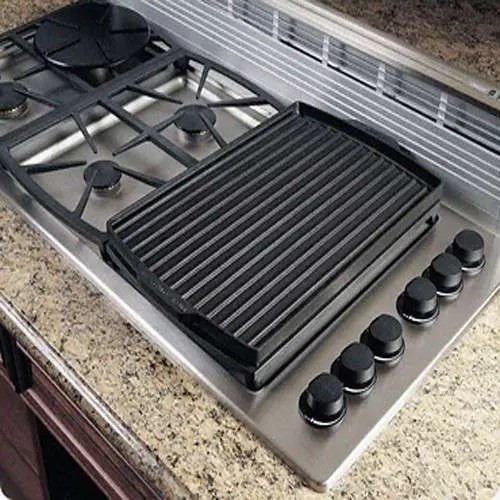 DACOR Stove Top Grill AGR1113 Cast Aluminum USA MADE Discontinued 13X19 (used)