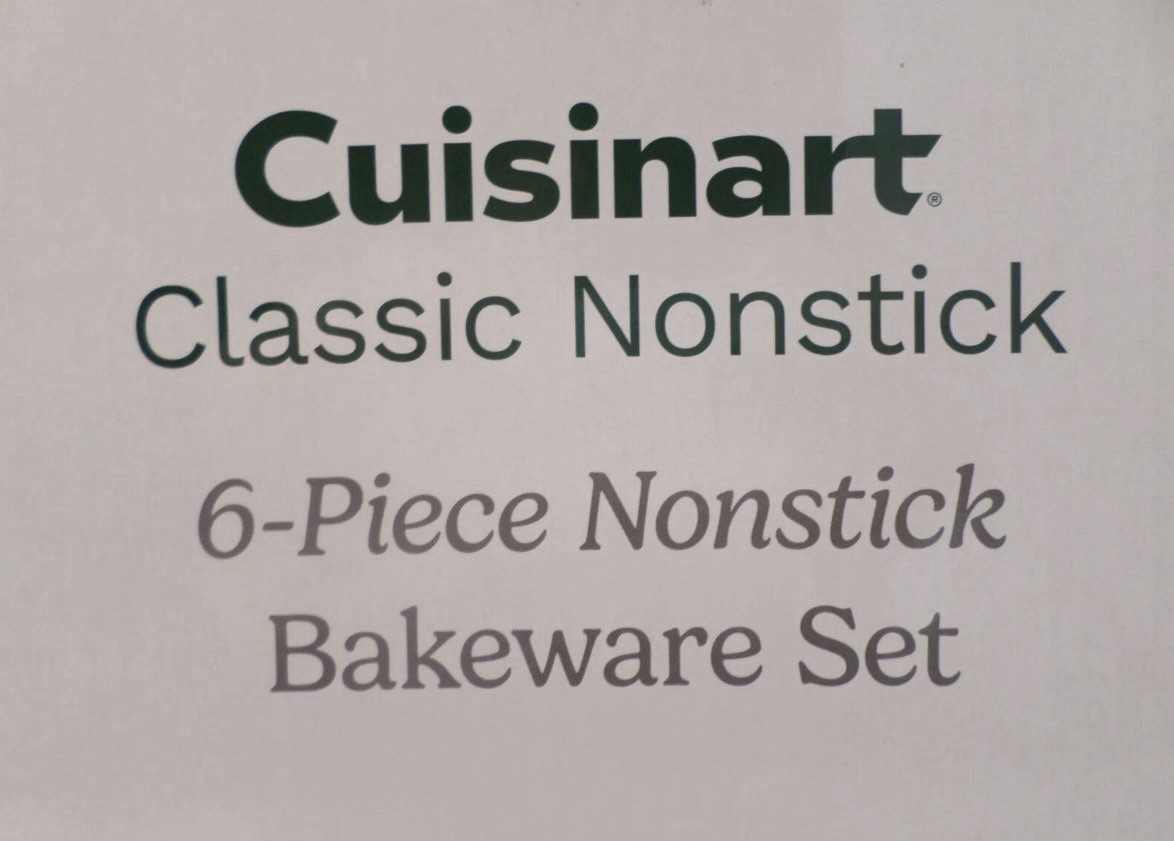 Cuisinart 6-Piece Classic Nonstick Bakeware Set