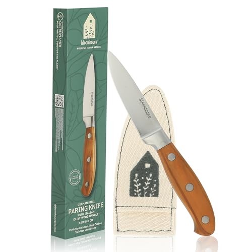 Bloomhouse German Steel Paring Knife, 3.5in