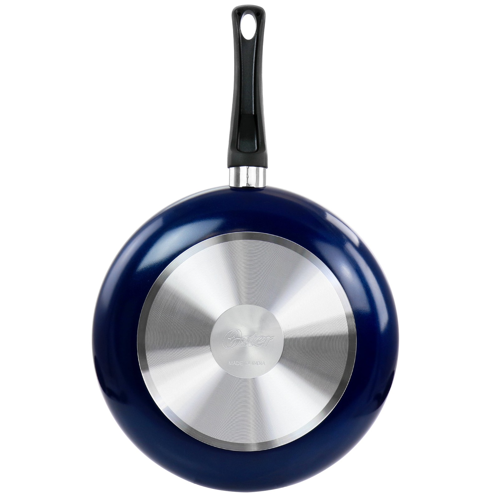 Oster 125639.01 11.5 in. Luneta Aluminum Nonstick Frying Pan, Blue