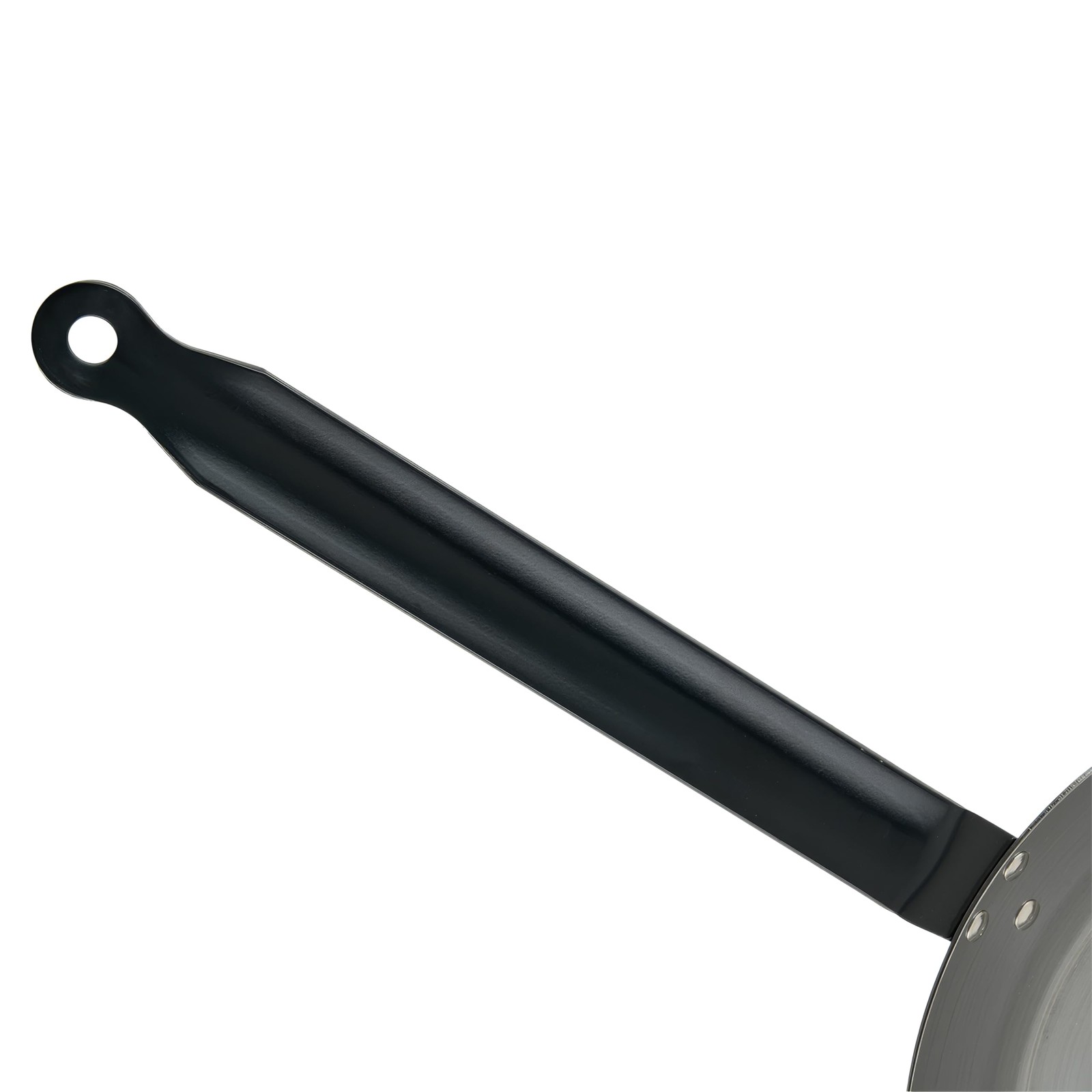 10-3/8″ French Style Fry Pan, Polished Carbon Steel (Spain)