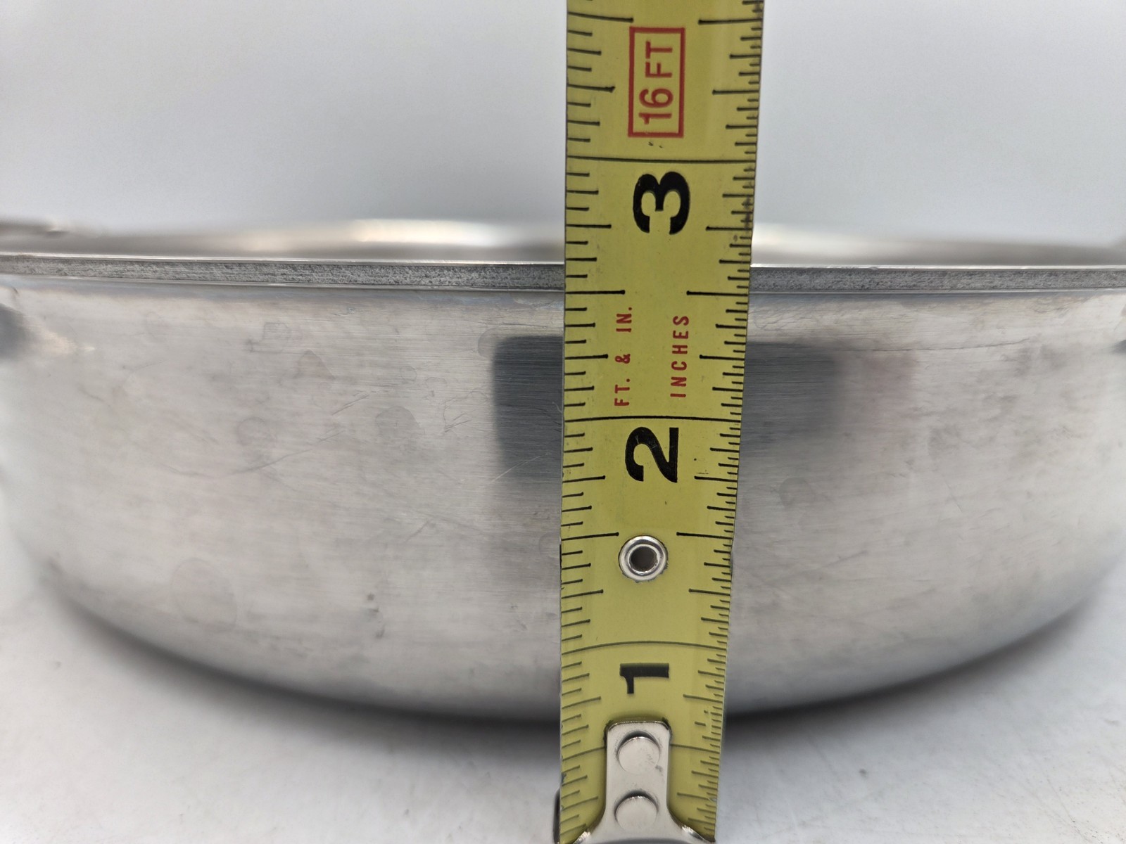 Lot Of 2 ALL CLAD Stainless Steel Saute Fry Pans 8″ and 11″ Very Nice U.S.A