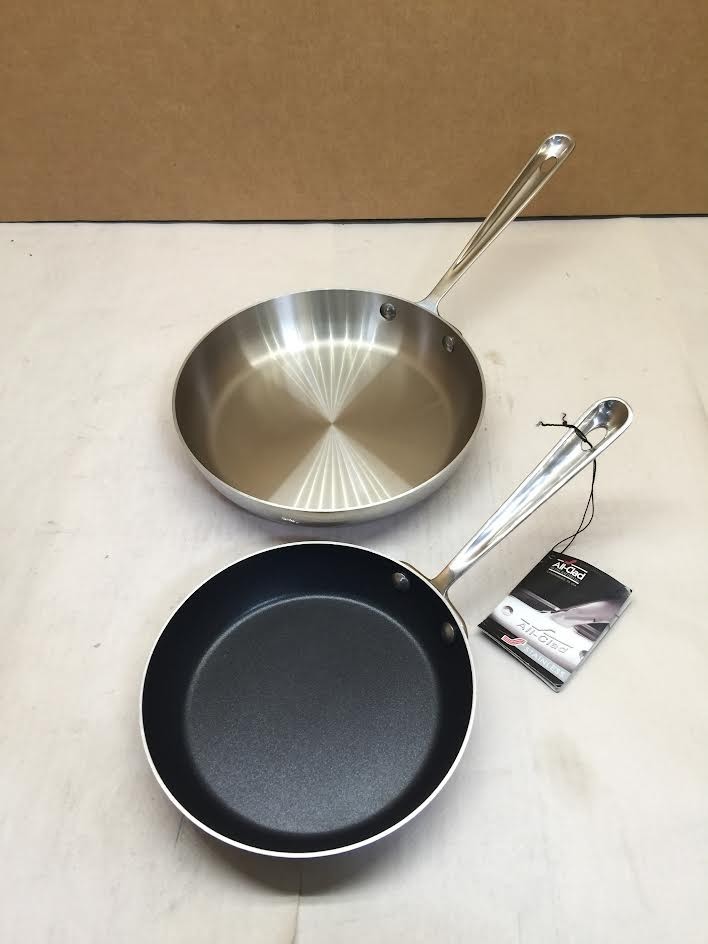 All-Clad Tri-Ply 7-Inch Stainless Steel and 9-Inch