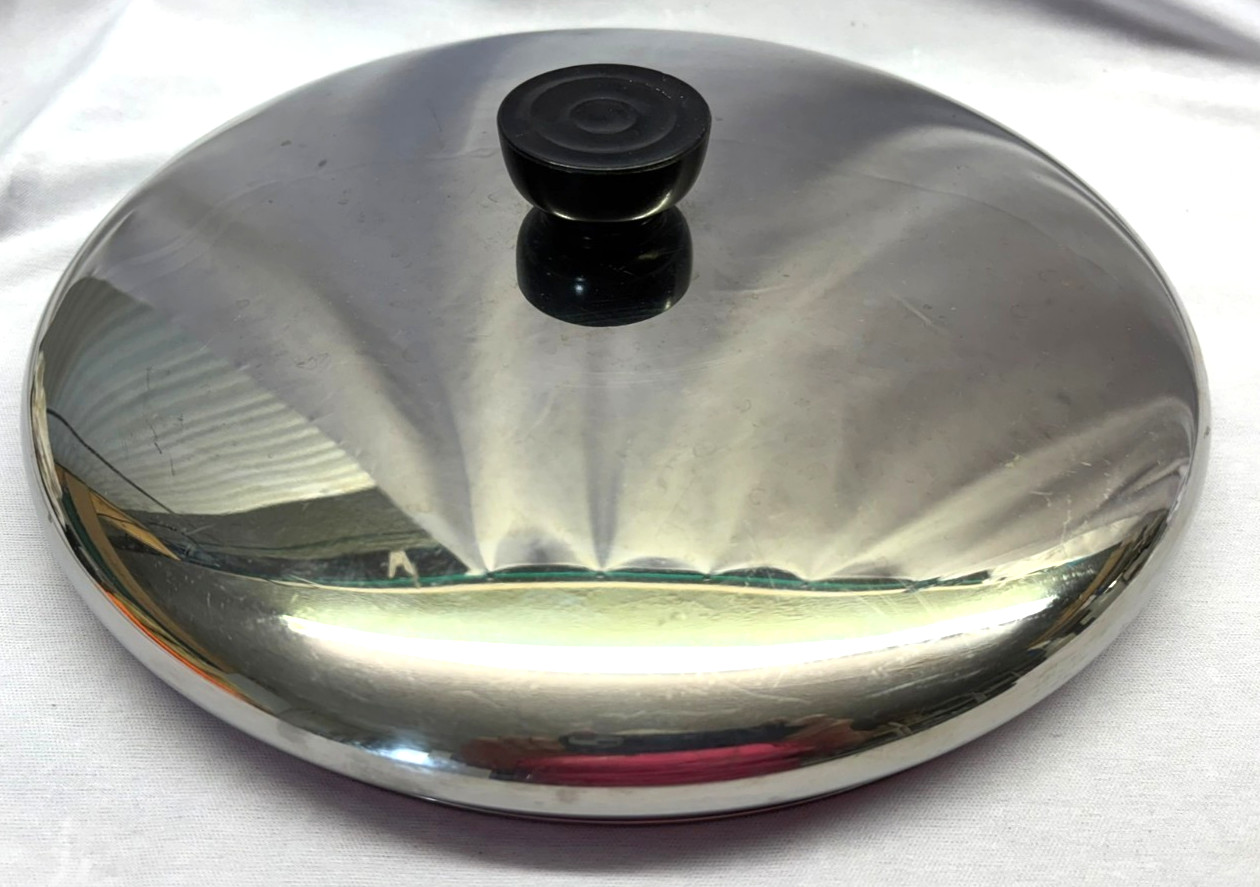 Revere Ware 9-3/4” Replacement Lid Only Fits 10” Skillet Fry Pan or Stock Pot