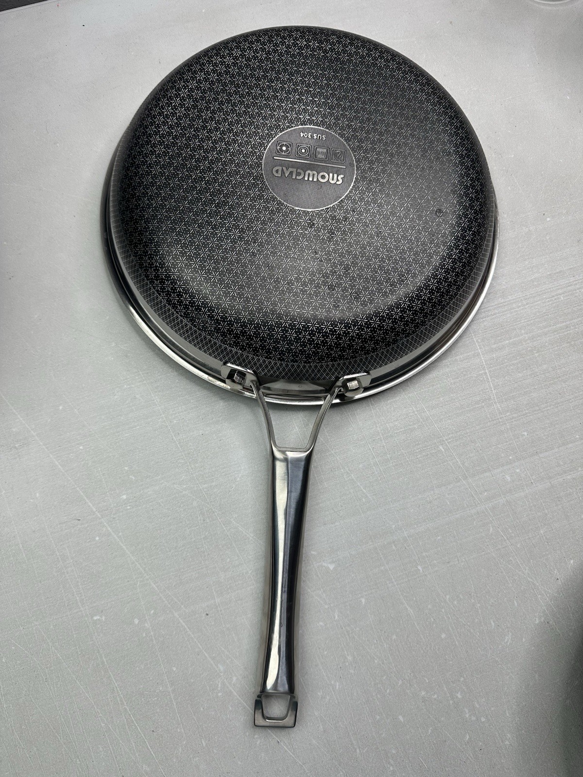 12” Dot Snow Clad Cookware No Lid Non Stick Non Toxic 12 inch