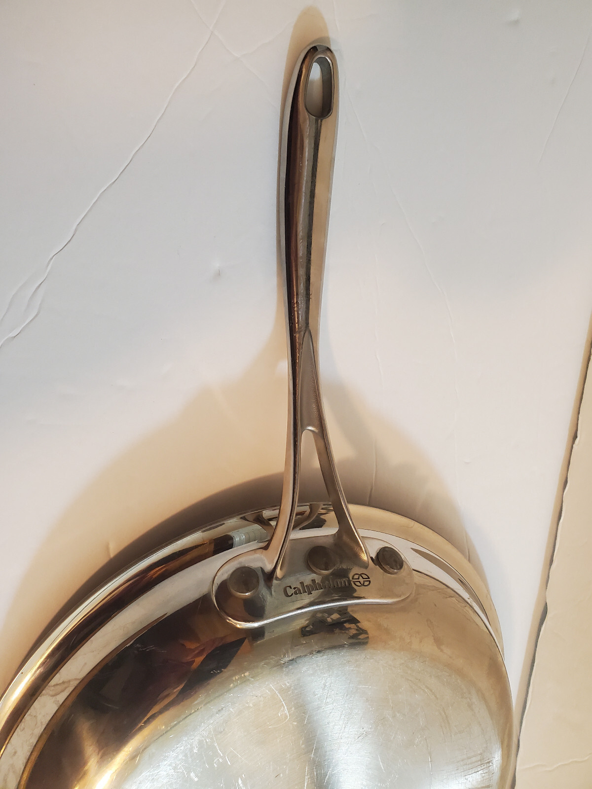 Calphalon 1390 10″ Stainless Steel Skillet / Fry Pan EUC