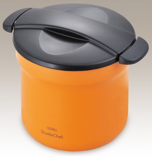 Thermos Vacuum Insulation Cooker Shuttle Chef 4.3L Apricot Kbf-4500