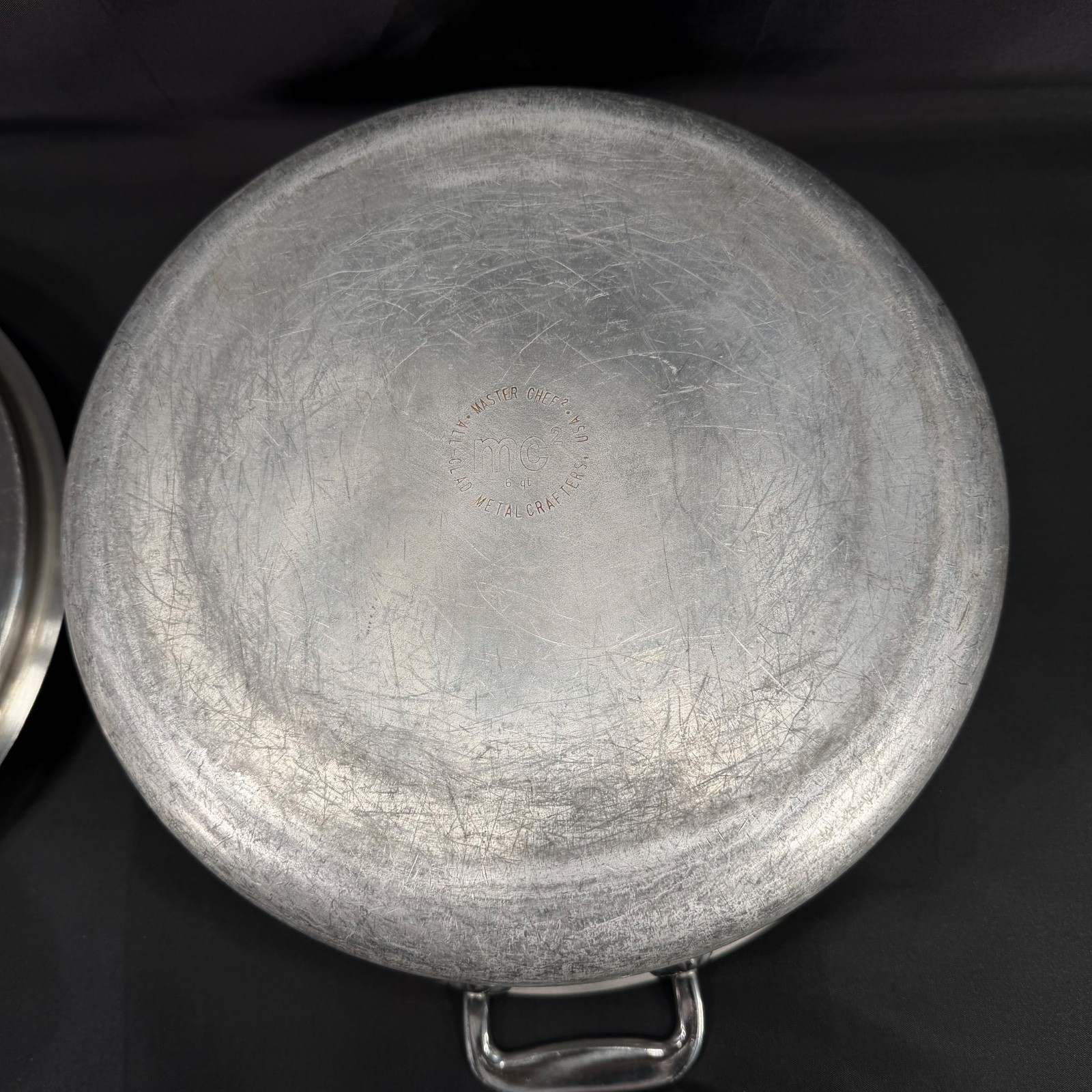 Vintage All Clad Master Chef2 Stockpot 6 Qt. Stainless Steel w/Lid – Made in USA