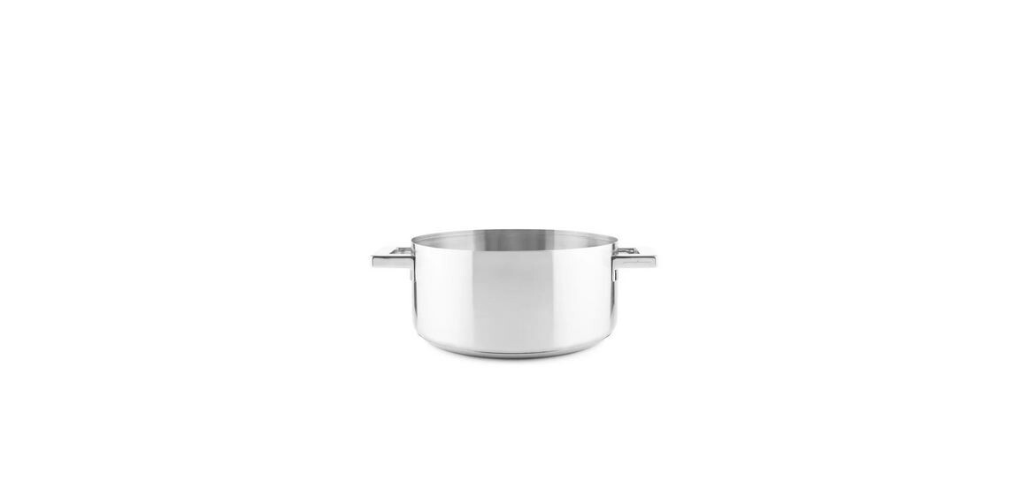 Mepra saucepan 2 handles style by Pininfarina 20cm steel