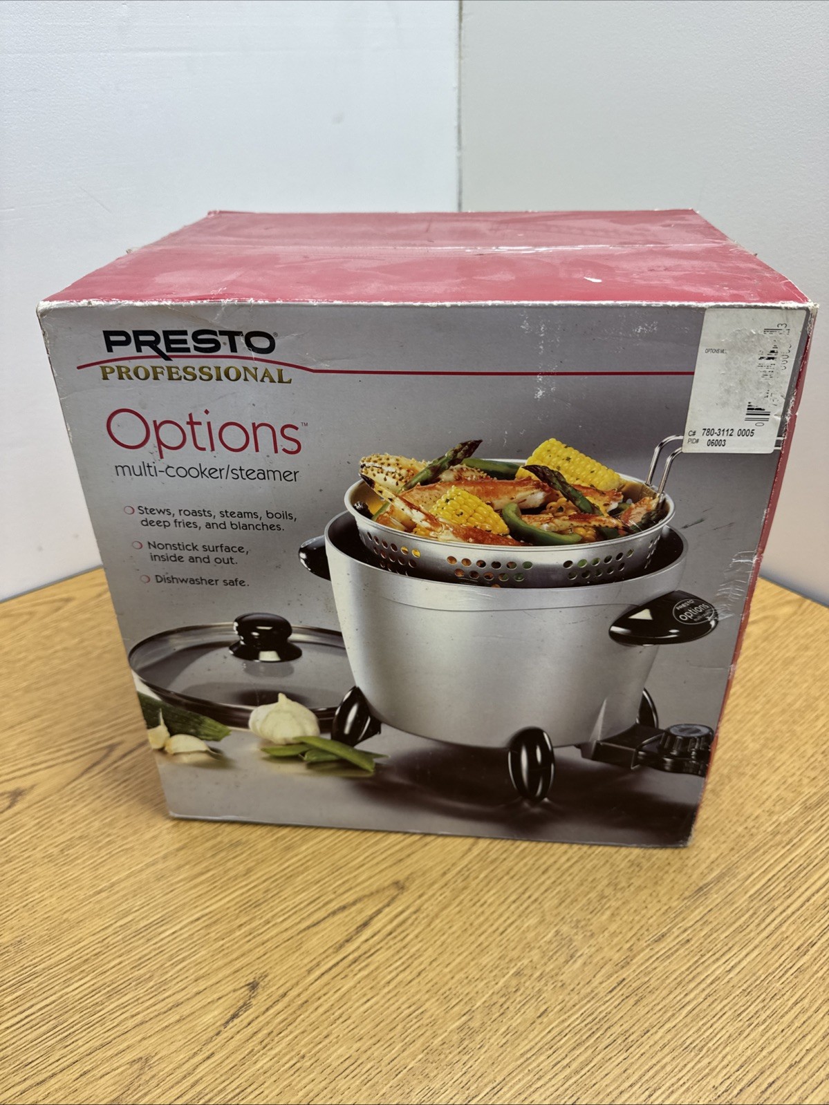Presto Multi-Cooker Dark Gray Electric Non-Stick Interior, Easy To Use And Clean