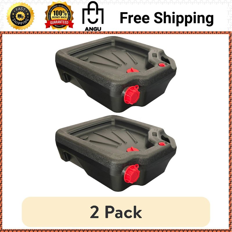 Hyper Tough 16 Qt Automotive Oil Drain Pan Container Fluid Catch