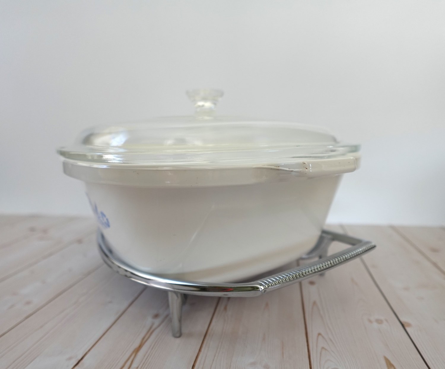 Vintage Corning Ware Blue Cornflower Casserole Dish Set Pyroceram 7pc Lot 1960s