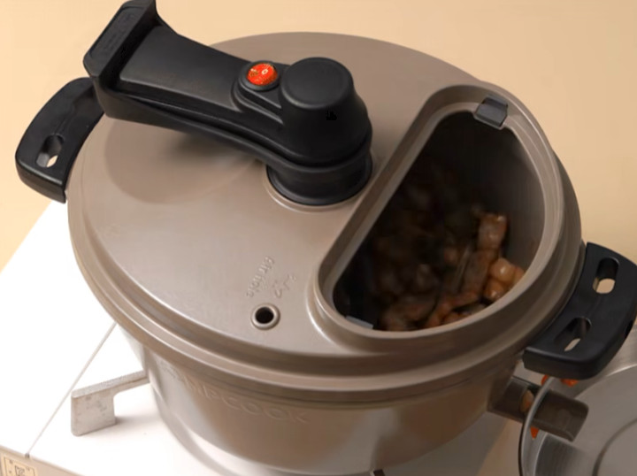 LAMPCOOK The New Ellipse Auto-Rotating Cooking Pot 2025 SC-0020 Korean BBQ Grill