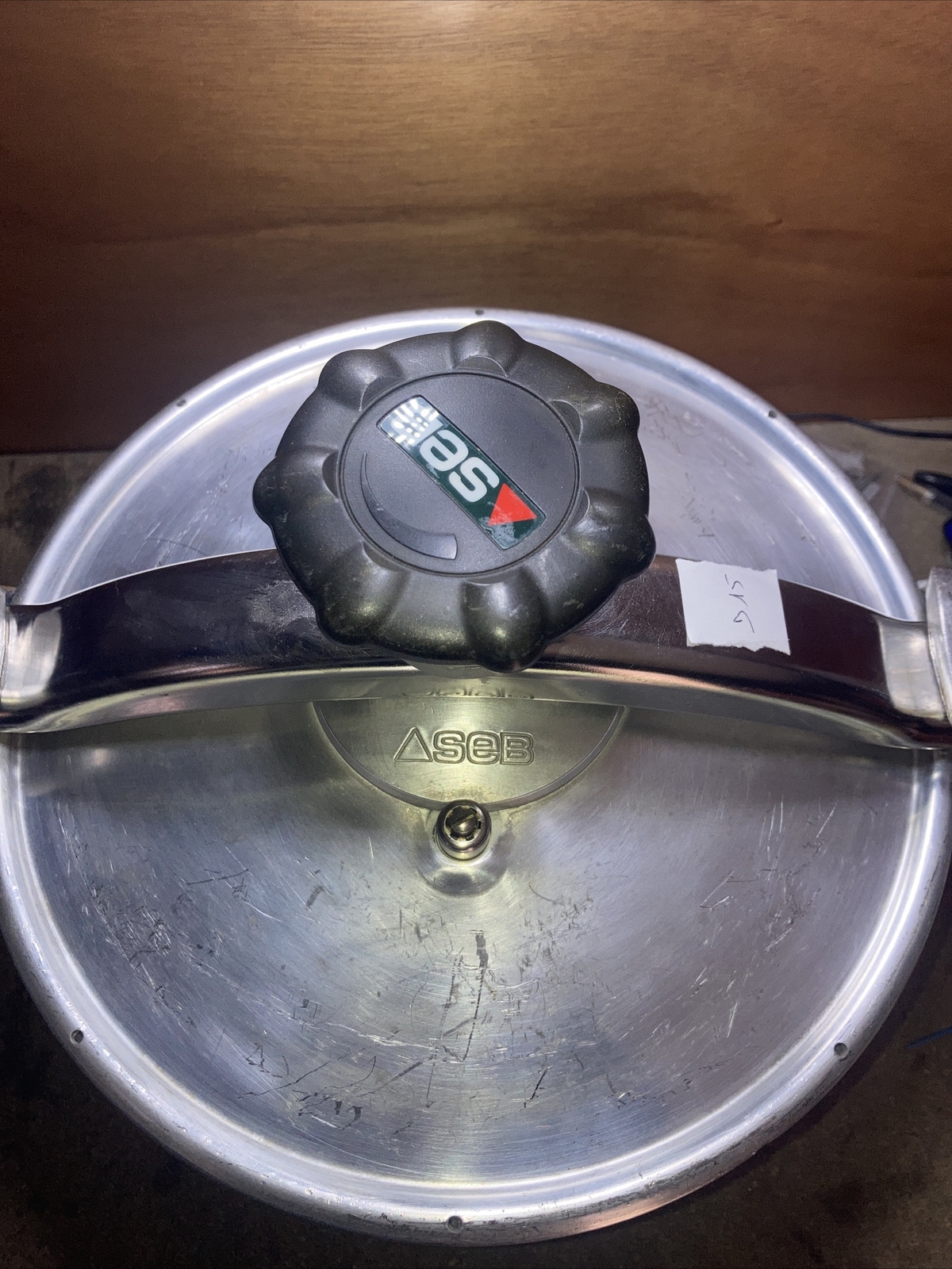 (D15) Antique Casserole Minute SEB 8 Liters Aluminum Vintage