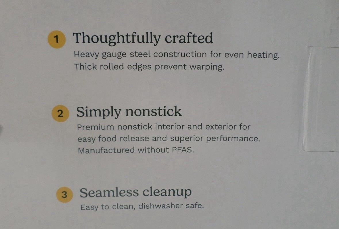 Cuisinart 6-Piece Classic Nonstick Bakeware Set