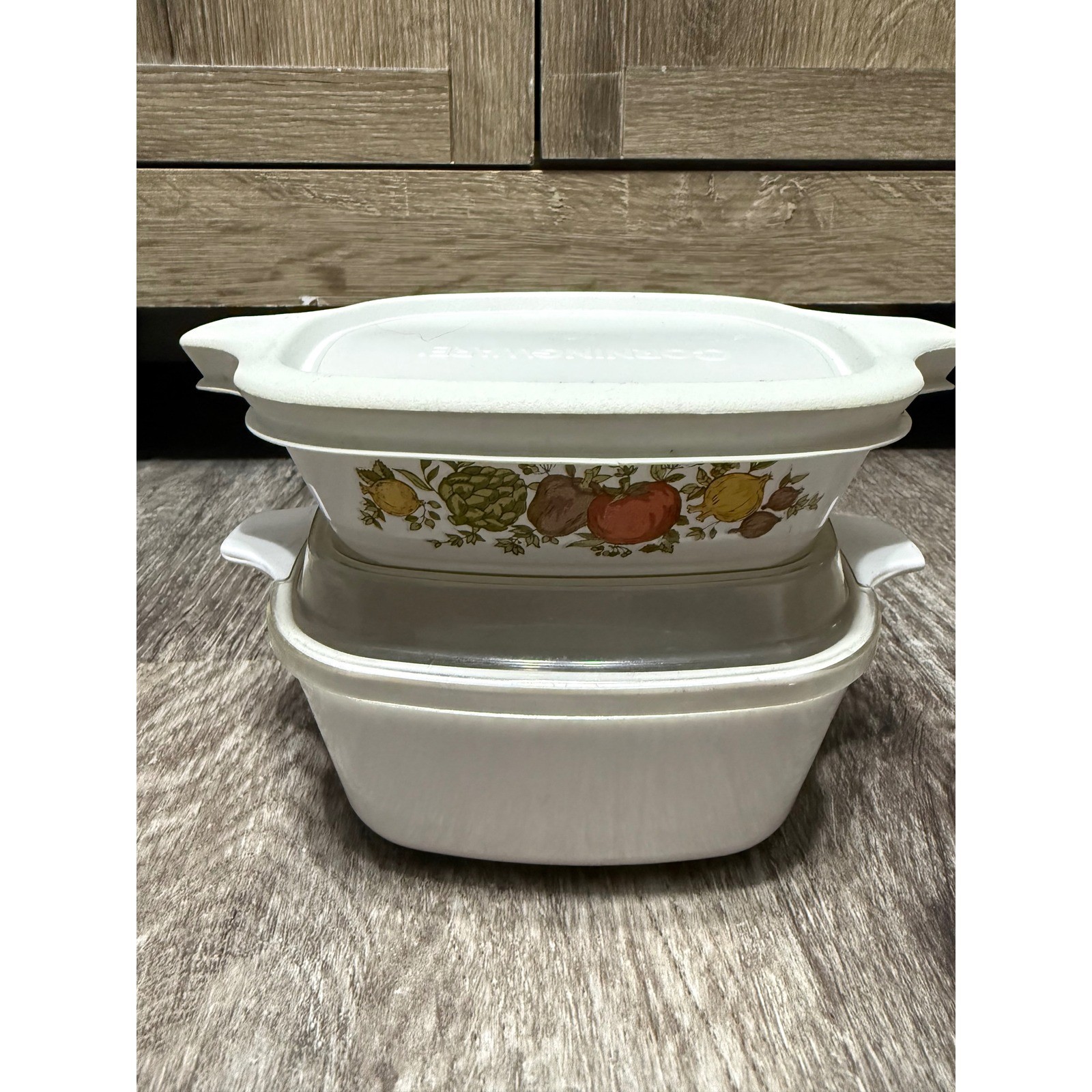 Vintage Corning Ware Spice O Life Casserole Set With Lids USA