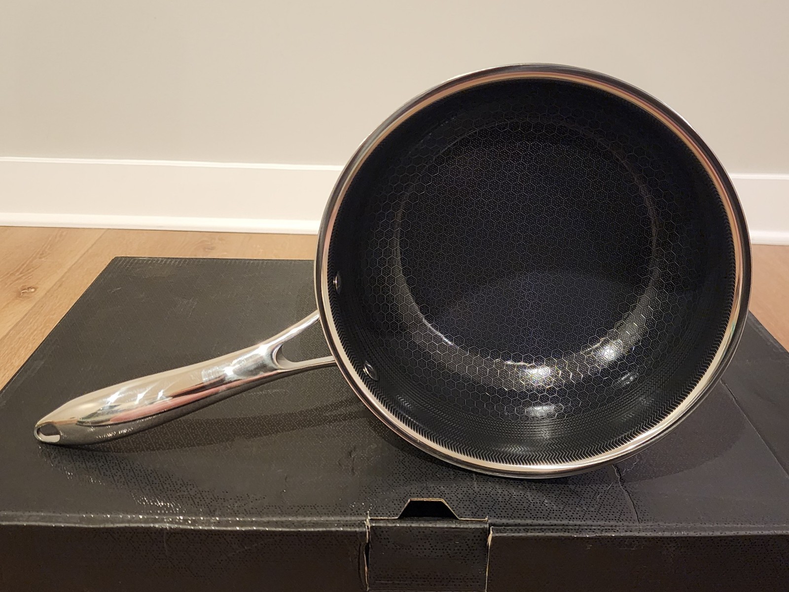 HexClad Hybrid Nonstick 6 Piece Sauce Pan Pot Cookware Set 2qt 3qt 8qt W/ Lids