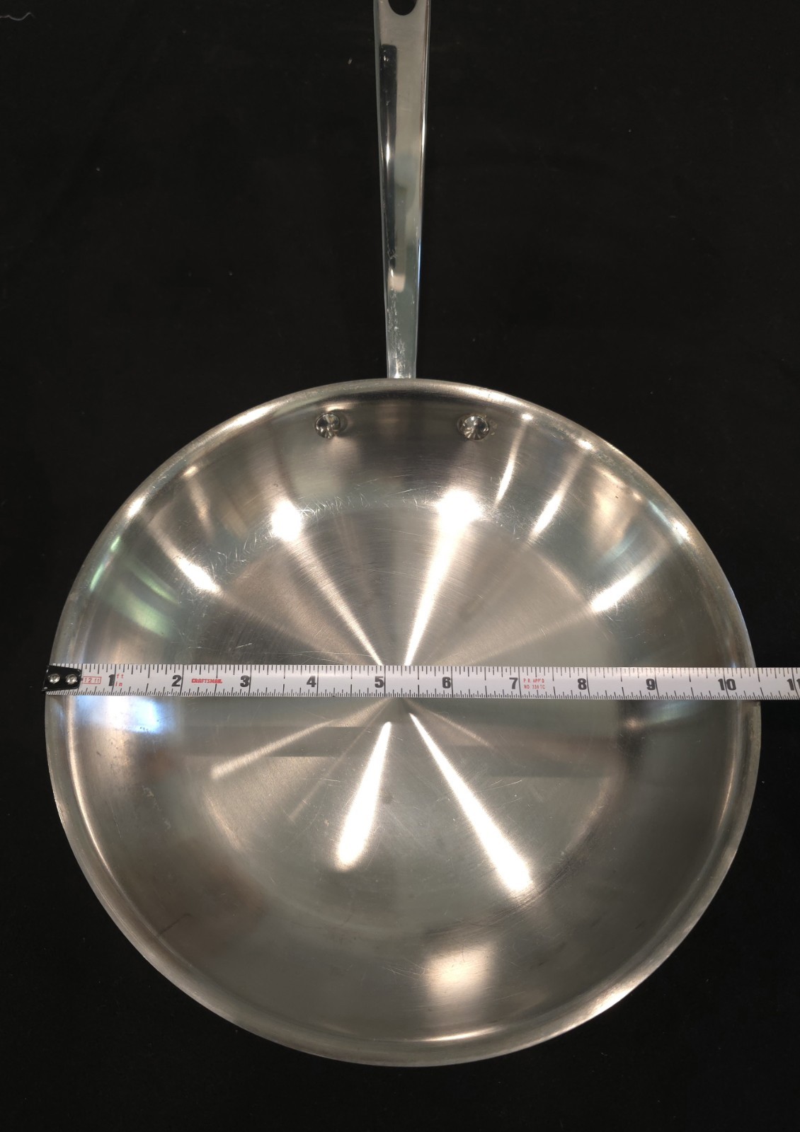 Martha Stewart Professional Series 18/10 Stainless Steel Heavy Duty 10″ & 8″ EUC