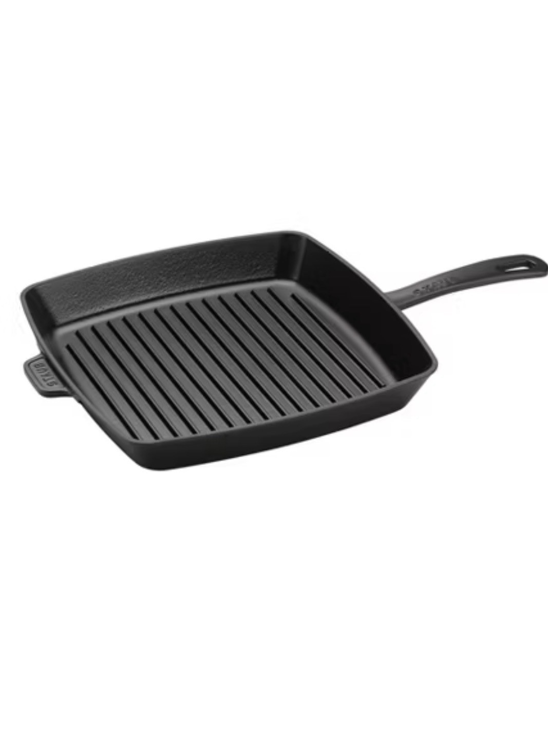 Staub Cast Iron 12-inch Square Grill Pan – Matte Black, orig. $259