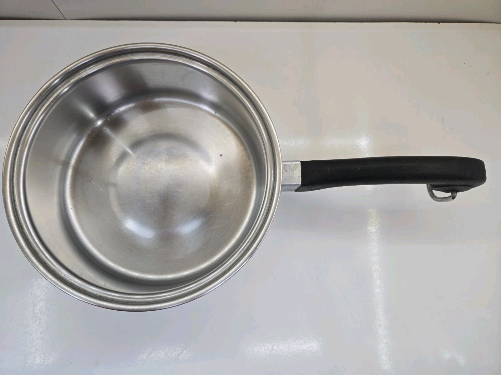 Saladmaster 8” Skillet Pan Stainless T304S Vapo Lid Vintage USA