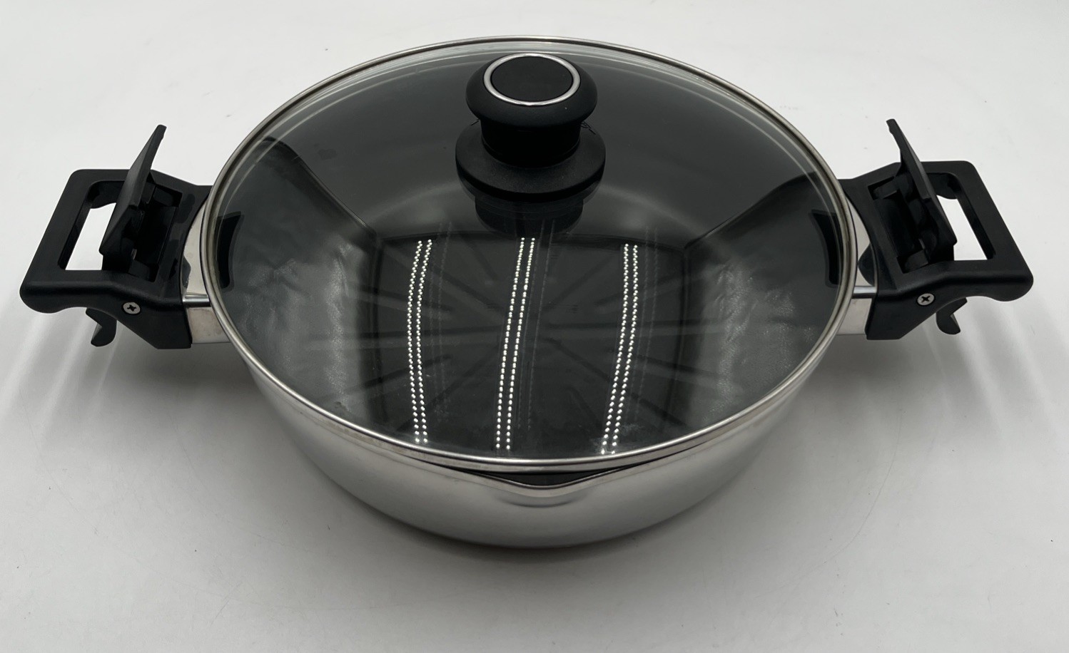 Innova Ultrex II Stainless Non-Stick 11” Roasting Pan 18/10 & Steam Release Lid