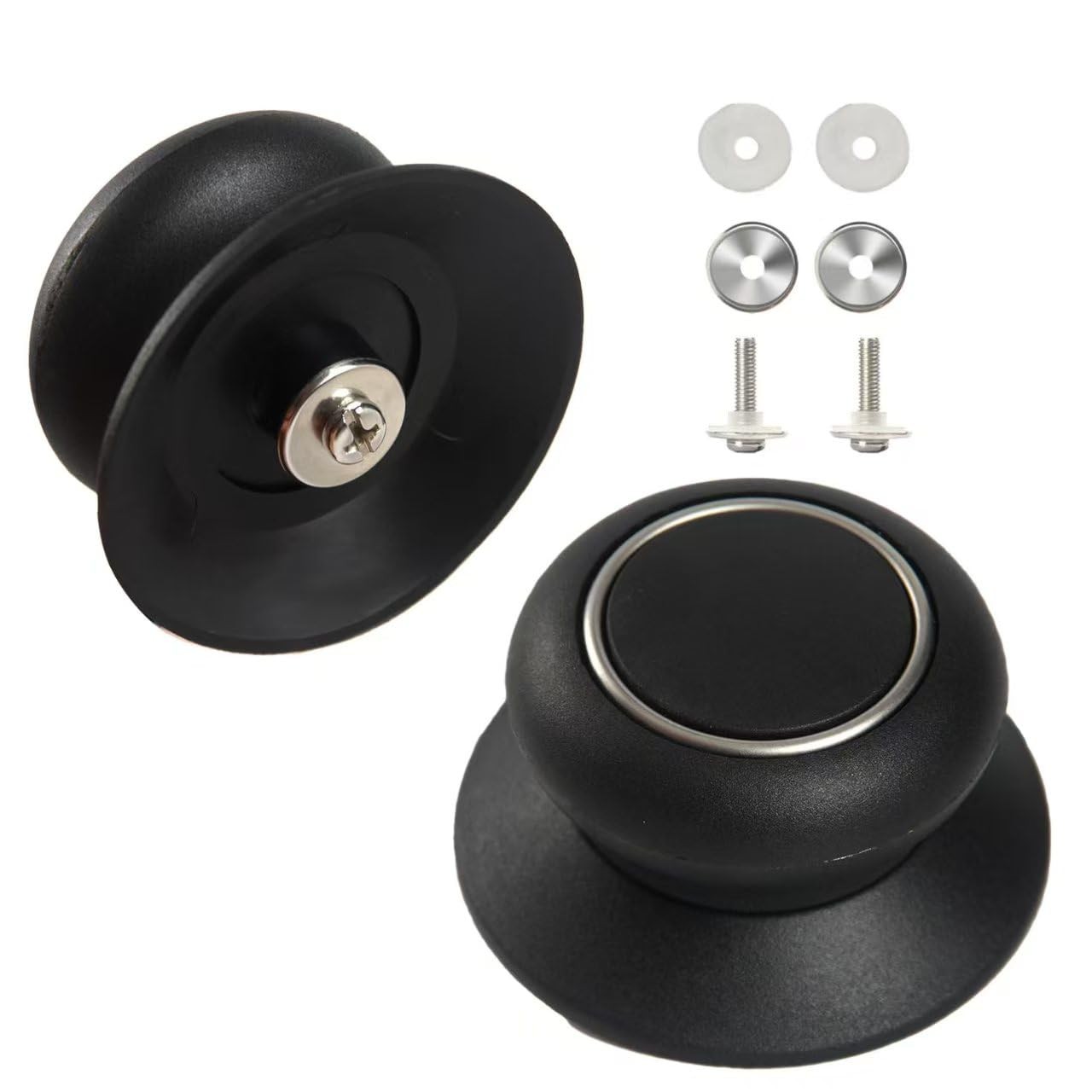 2 Pack Pot Lid Top Knob, and Prevent Static Electricity, Universal Pot Lid Kn…