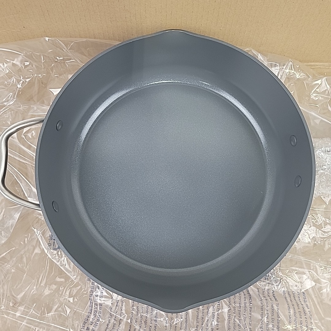 Tramontina Non-Toxic Ceramic Non-Stick 5.5 Qt Covered Deep Saute Pan – New