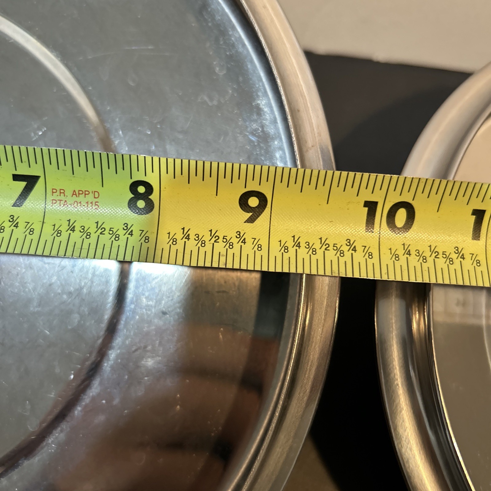 Slide Vent Stock Pot / Pan Replacement Lids 9 3/8”, 6 7/8” And 5 3/8”