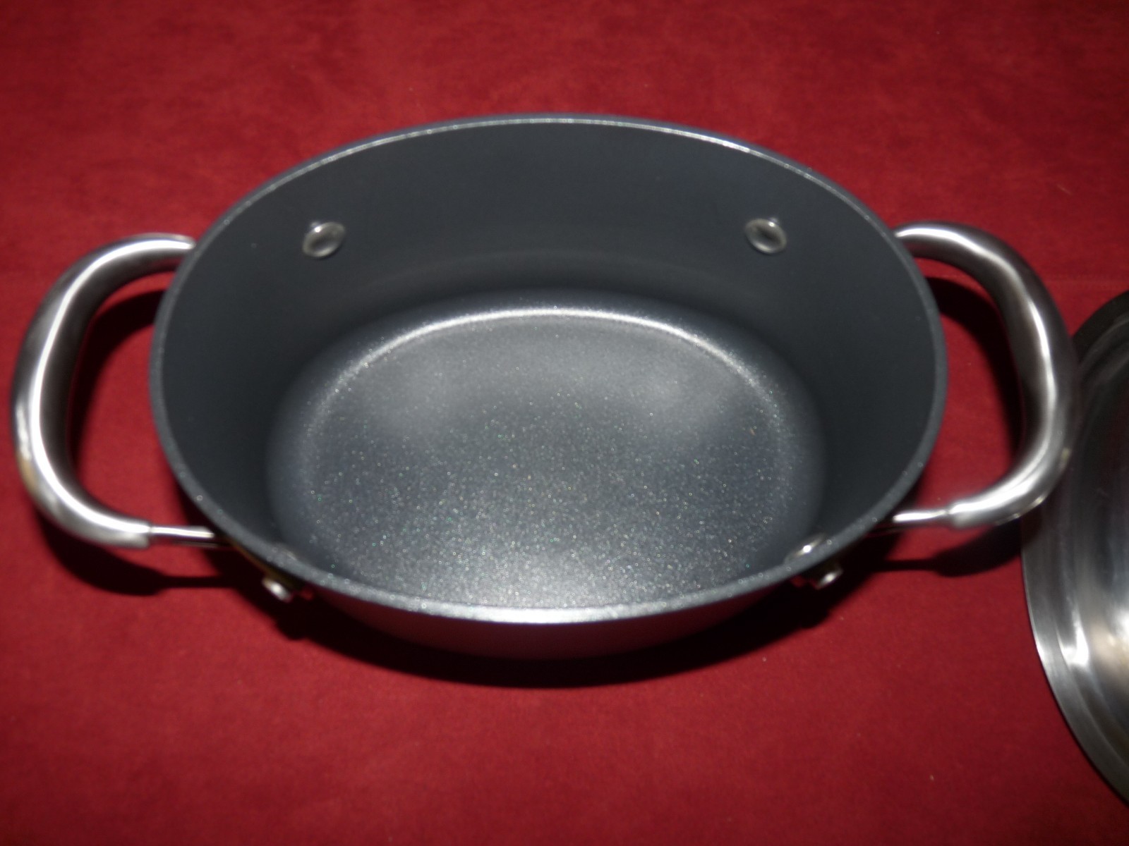 FOUR TECHNIQUE POTS / PANS WITH LIDS – HARD ANODIZED NONSTICK COOKWARE