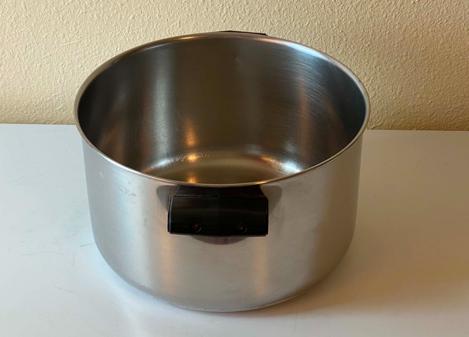 Vintage Farberware 4 Qt Stockpot Aluminum Clad Stainless Steel NYC USA FM