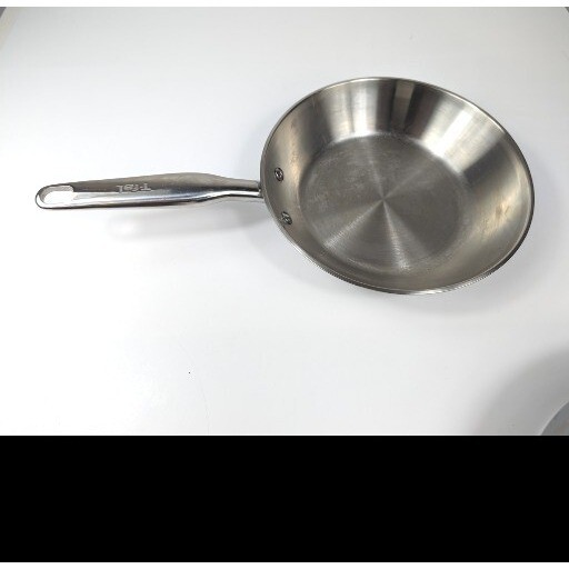 T-fal Stainless Steel Cookware 8.5 Inch Frying Pan Induction Base Skillet