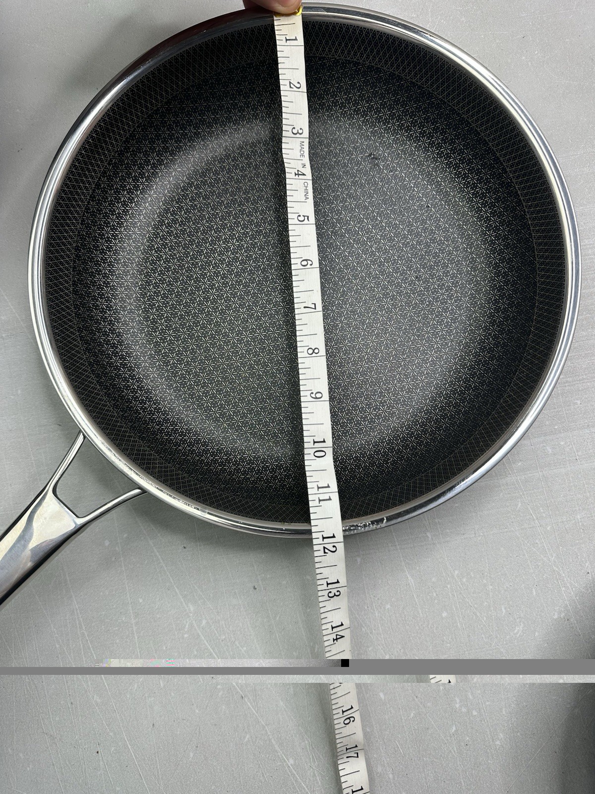 12” Dot Snow Clad Cookware No Lid Non Stick Non Toxic 12 inch