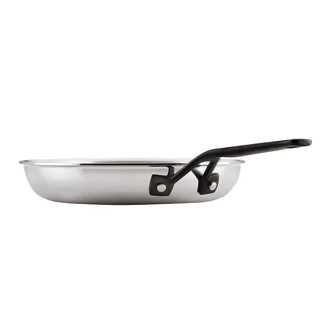 KitchenAid 5 Ply Clad Stainless Steel 9-Piece Cookware Set, Polished Stainless S