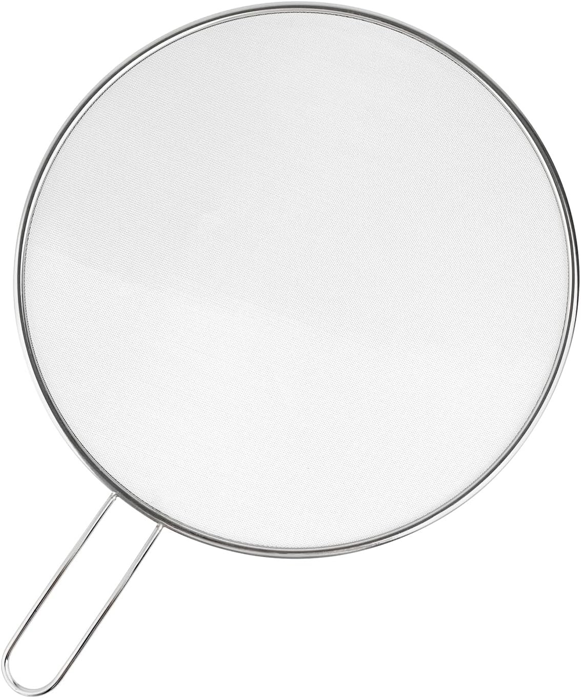 Stainless Steel Splatter Guard 13-Inch Silver Grease Splatter Guard Frying Pan