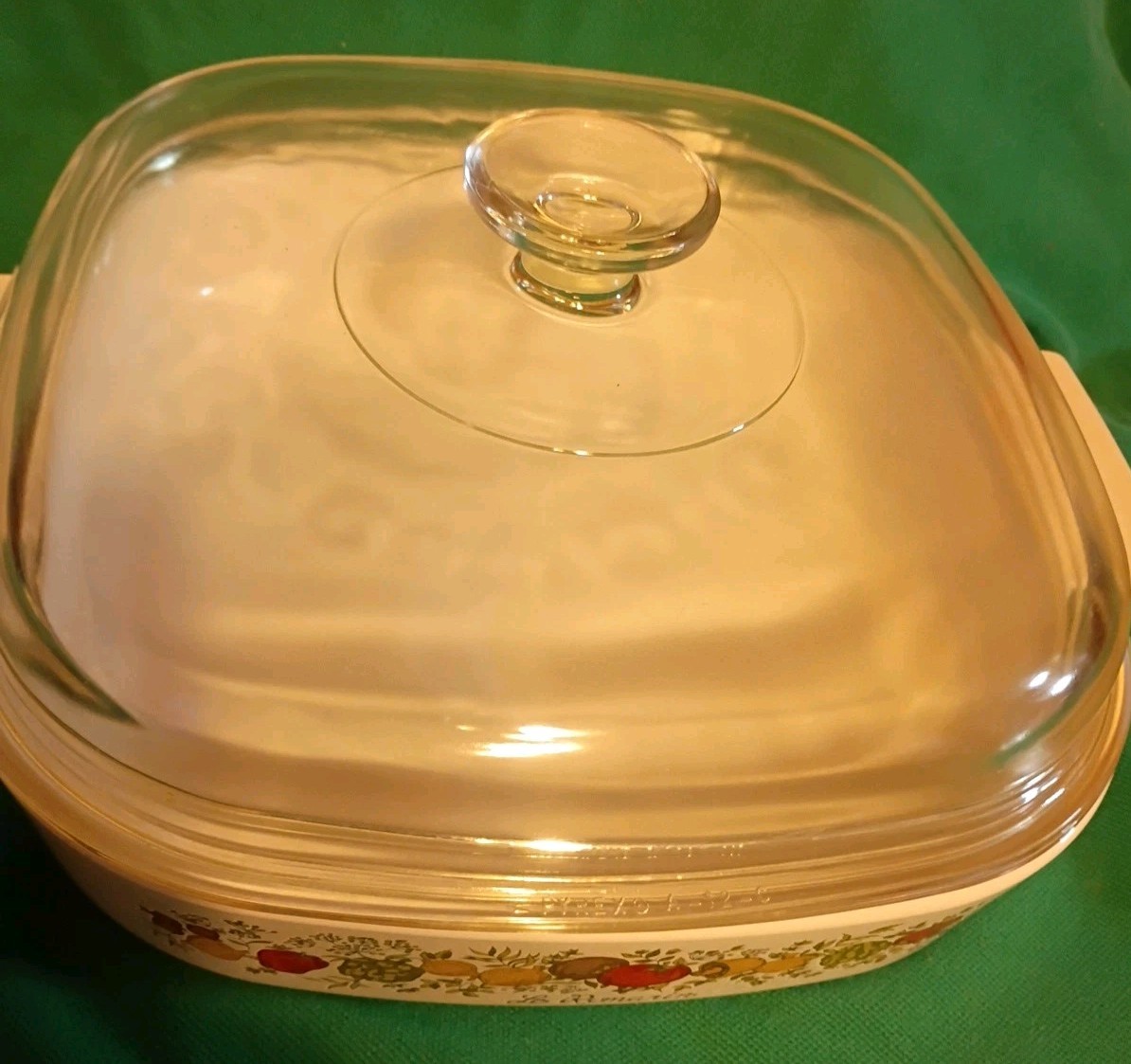 Corning Ware La Romarin Casserole Dish & Lid Spice of Life A-10-11 (9 3/4 L X 2)
