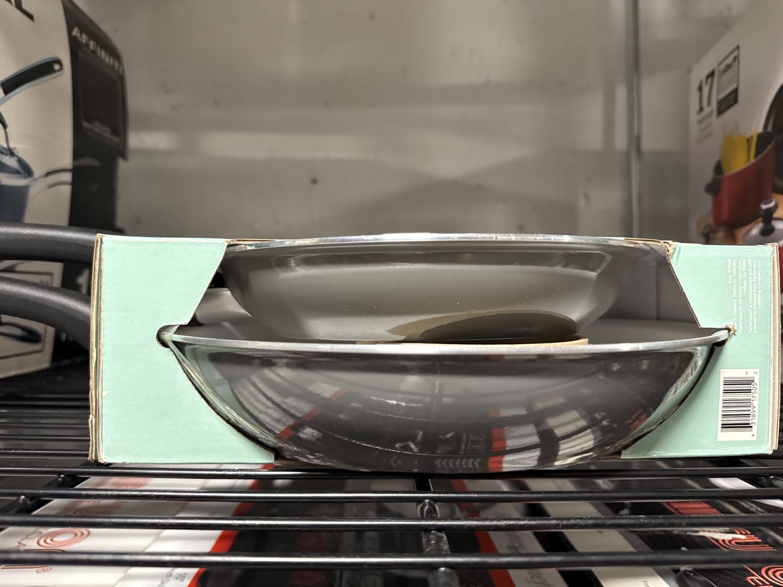 Farberware Purecook Ceramic 9.25” and 11.5″ Skillets – Gray- NEW in package!